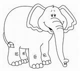 Olifanten Kleurplaten Olifant Elephants Leukvoorkids Printen Cantinho sketch template