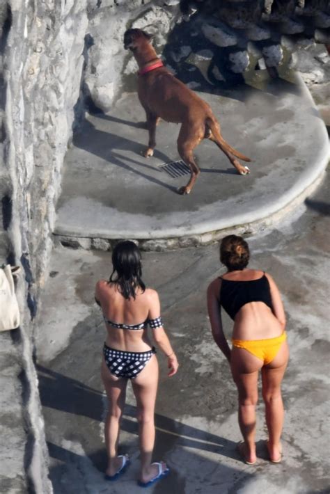 Emma Watson At A Beach In Positano Italy August 2020 6 Pics