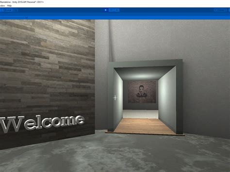 create a personal 3d gallery project with unity unity learn