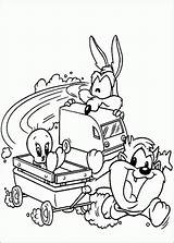 Coloring Pages Looney Printable Tunes Popular Kids sketch template