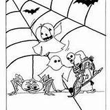 Halloween Coloring Pages Hellokids Friends Ghost sketch template