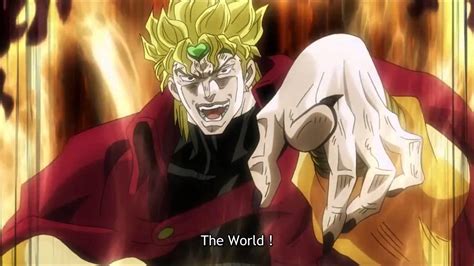 dio brando  world za warudo youtube