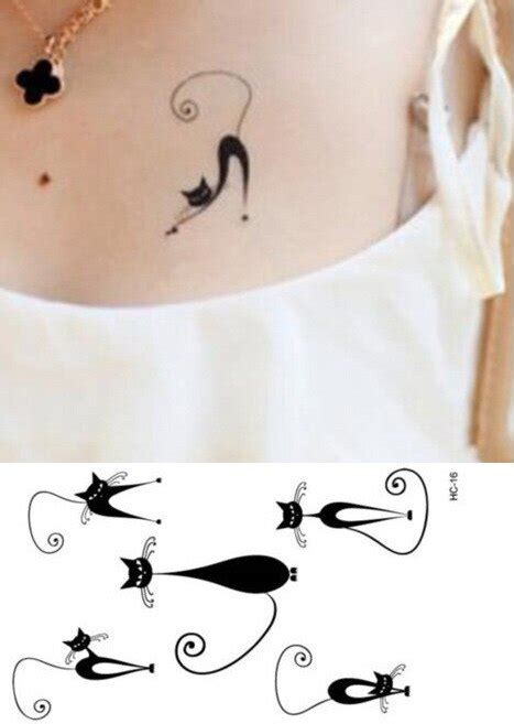 sex products kitty tattoo new design fashion temporary