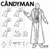 Candyman Horror Harrington Neomag Costruire Mostri Istruzioni Reblog sketch template