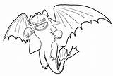 Coloring Dragon Pages Train Kids Night Fury Popular sketch template