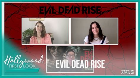 evil dead rise  interviews  alyssa sutherland  lily sullivan
