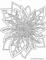 Coloring Pages Flower Doodle Vine Flowers Alley Adult Colouring Getcolorings Classroom Choose Board sketch template