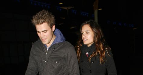 pictures of paul wesley and his girlfriend in la popsugar celebrity