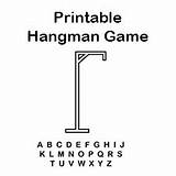 Hangman Printable Game Blank Template Printablee Via sketch template