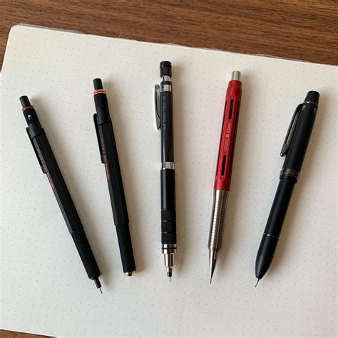 top  mechanical pencils       write small