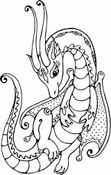 Coloring Dragon Pages Dragons Printable Color Kids Colouring Sheets Cute Adults Pretty Coloriage Filminspector Girl Cartoon Detailed Earth Books Details sketch template