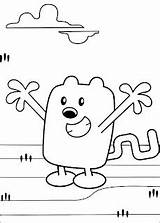 Wow Wubbzy Coloring Pages Kidz Krafty Center sketch template