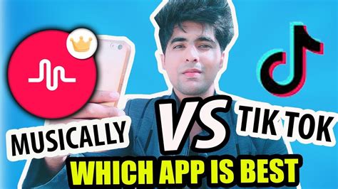 tik tok or musical ly which app is best tik tok musically new updated
