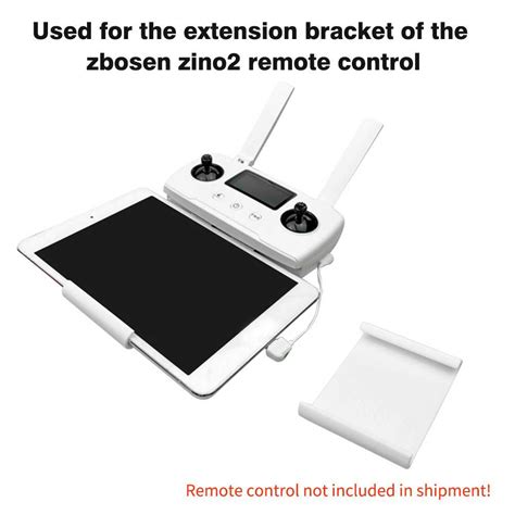 remote control mount extended bracket tablet phone holder  hubsan zino ebay