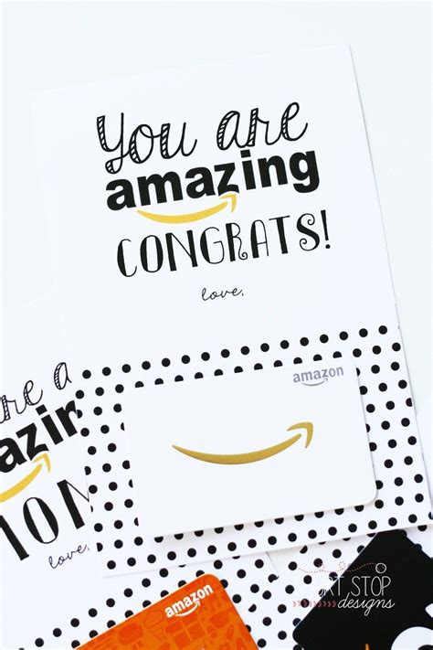 amazon gift card printables amazon gift cards  gift card