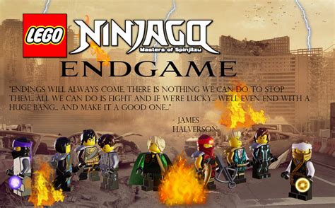 lego ninjago endgame poster  jamesthecat  deviantart