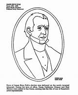 Polk James Printables Coloring Presidents Usa Go President Pages Print Next Back sketch template