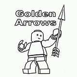 Coloring Lego Pages Figure Logo Arrows Golden First 2009 Minifigure Printable League Minifigures November Team Related Getdrawings Getcolorings sketch template
