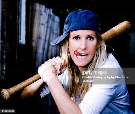Woman Baseball Bat Photos And Premium High Res Pictures Getty Images