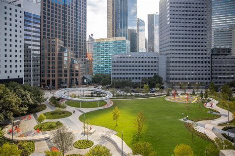 swa group designs pacific plaza park  downtown dallas