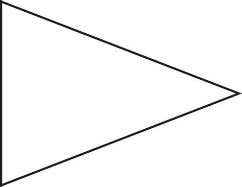 triangle shape clipart    clipartmag