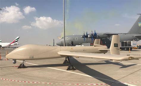 saudi combat drone  debut arab news