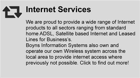 internet services boyns information systems