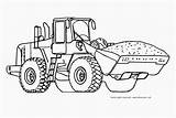 Tracteur Tractopelle Bulldozer Loader Onlycoloringpages Du sketch template
