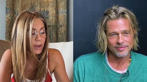 Jennifer Aniston And Brad Pitt Virtually Reunited To
