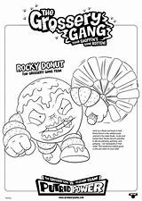 Gang Coloring Grossery Pages Rocky Gross Getcolorings Getdrawings Color Printable sketch template