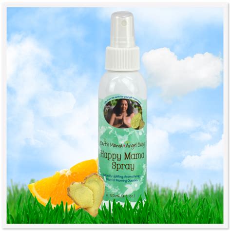 happy mama spray a gloriously uplifting aromatherapy spray made with pure essential oils and