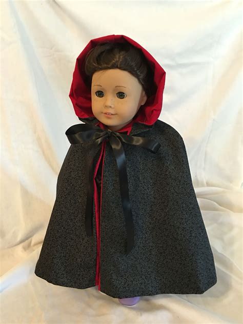 Reverse Of The Little Red Riding Hood Cape Made By Peggy Mason