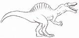 Spinosaurus Coloring Dinosaur Pages Printable Kids Horse Choose Board sketch template