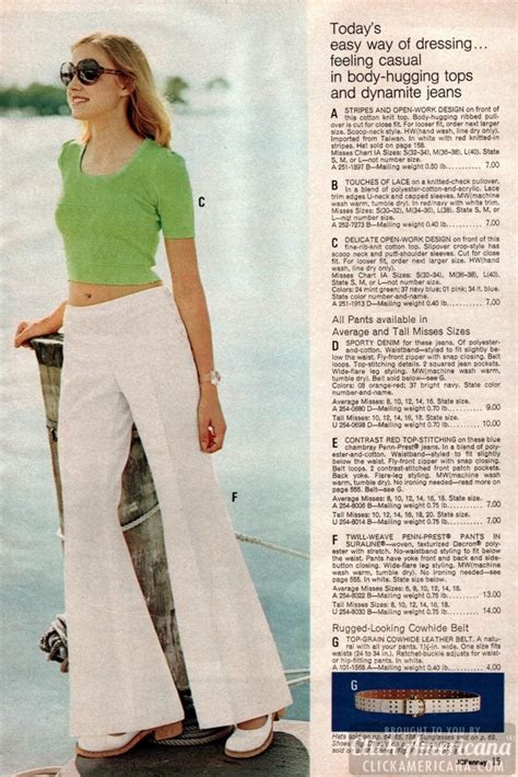 Bell Bottoms And Beyond Wild Pants For Women That Were High Fashion In
