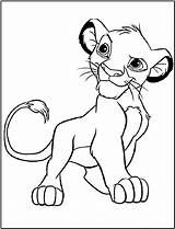Simba Coloring Lion Pages Kids King Printable Leon Para Colorear Nala Disney Color Hakuna Matata Rey Dibujos Colouring Roi Print sketch template