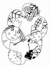 Holly Ben Coloring Pages Kingdom Little Printable Drawing Colouring Kids Color Princess Print Creative Hollys Getcolorings Getdrawings Paintingvalley Popular Forkids sketch template