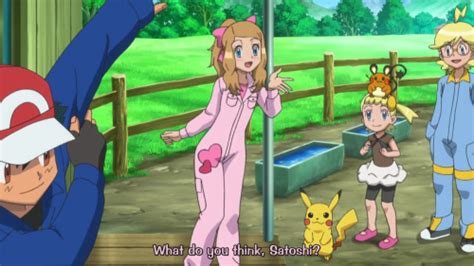 Ash 1 Pokemon Xy Series Ash Meets Serena N Noo It S Really Cute