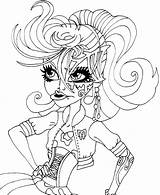 Monster High Baby Pages Coloring Getcolorings sketch template