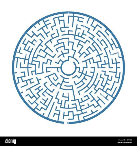 circular maze  res stock photography  images alamy