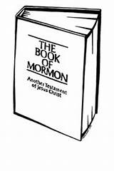 Lds Mormon Scriptures sketch template
