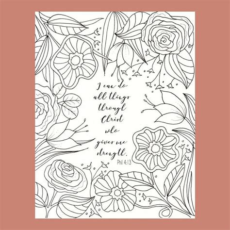 philippians  coloring page bible verse coloring page christian