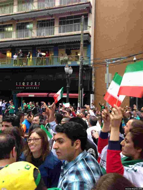 طرفداران تیم ملی ایران در برزيل
