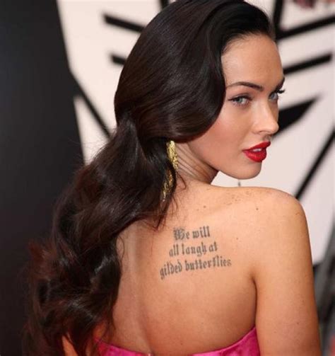 40 Sexy Megan Fox Tattoos Slodive