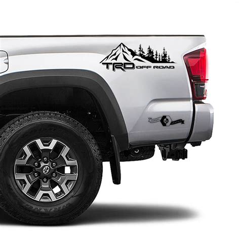 trd   road toyota forest mountain decals stickers  tacoma tundra runner hilux side