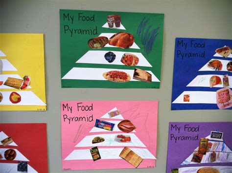 food pyramids  preschoolers preschool fun pinterest food