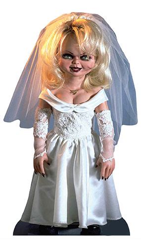 Tiffany Doll Bride Of Chucky Star Mini Cardboard Cutout 75cm Partyrama