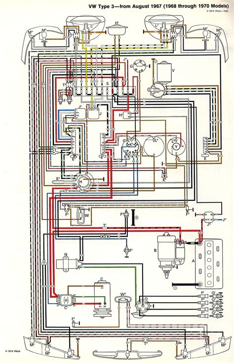 vw type  wiring diagram