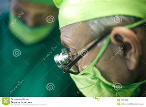 Older Male Surgeon From India In Mask Editorial Image Cartoondealer