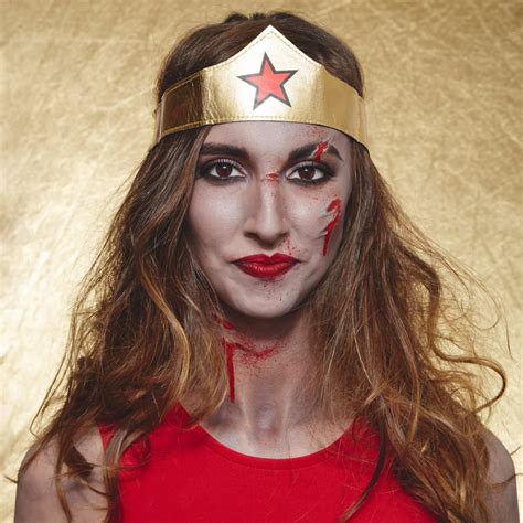 Wonder Woman Halloween Makeup Popsugar Beauty