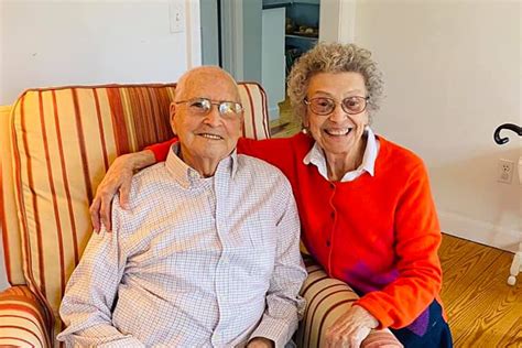 couple married 72 years reunited after months apart [video]